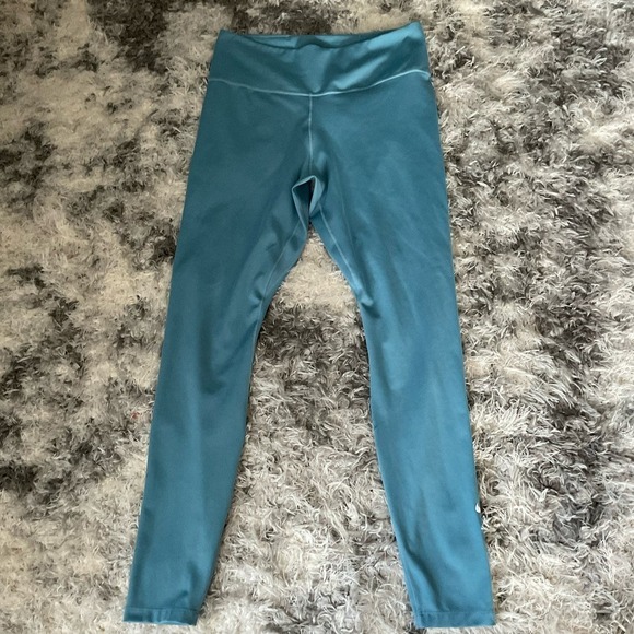 Nike Dri-Fit Leggings Light Blue Size Medium - Picture 4 of 6